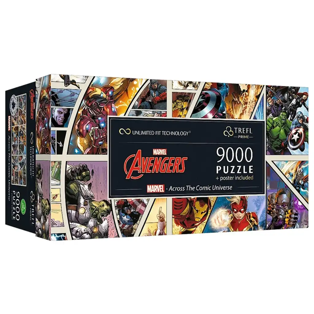 Marvel a képregény univerzumon át 9000db-os puzzle - Trefl kép 1