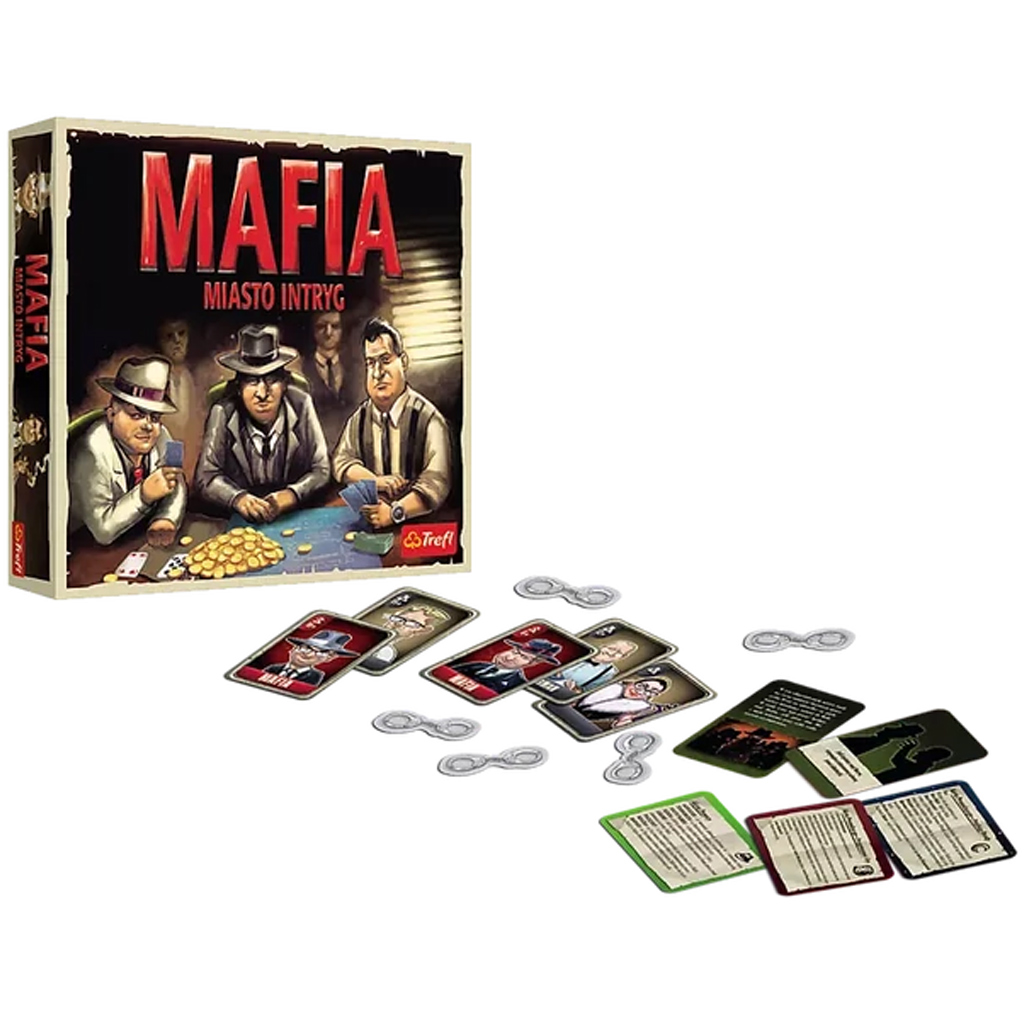 Mafia - Die Stadt der Intrigen Brettspiel - Trefl kép 2