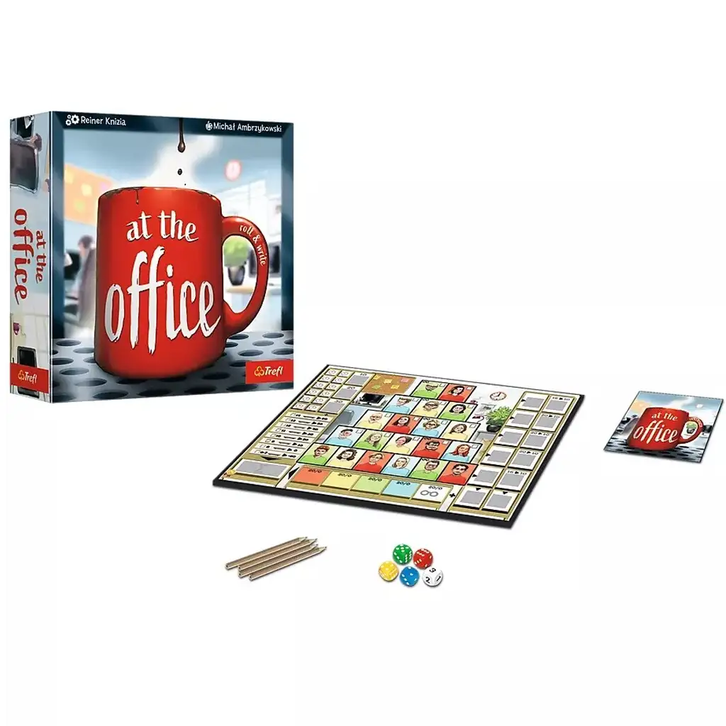 At the office Brettspiel - Trefl kép 3