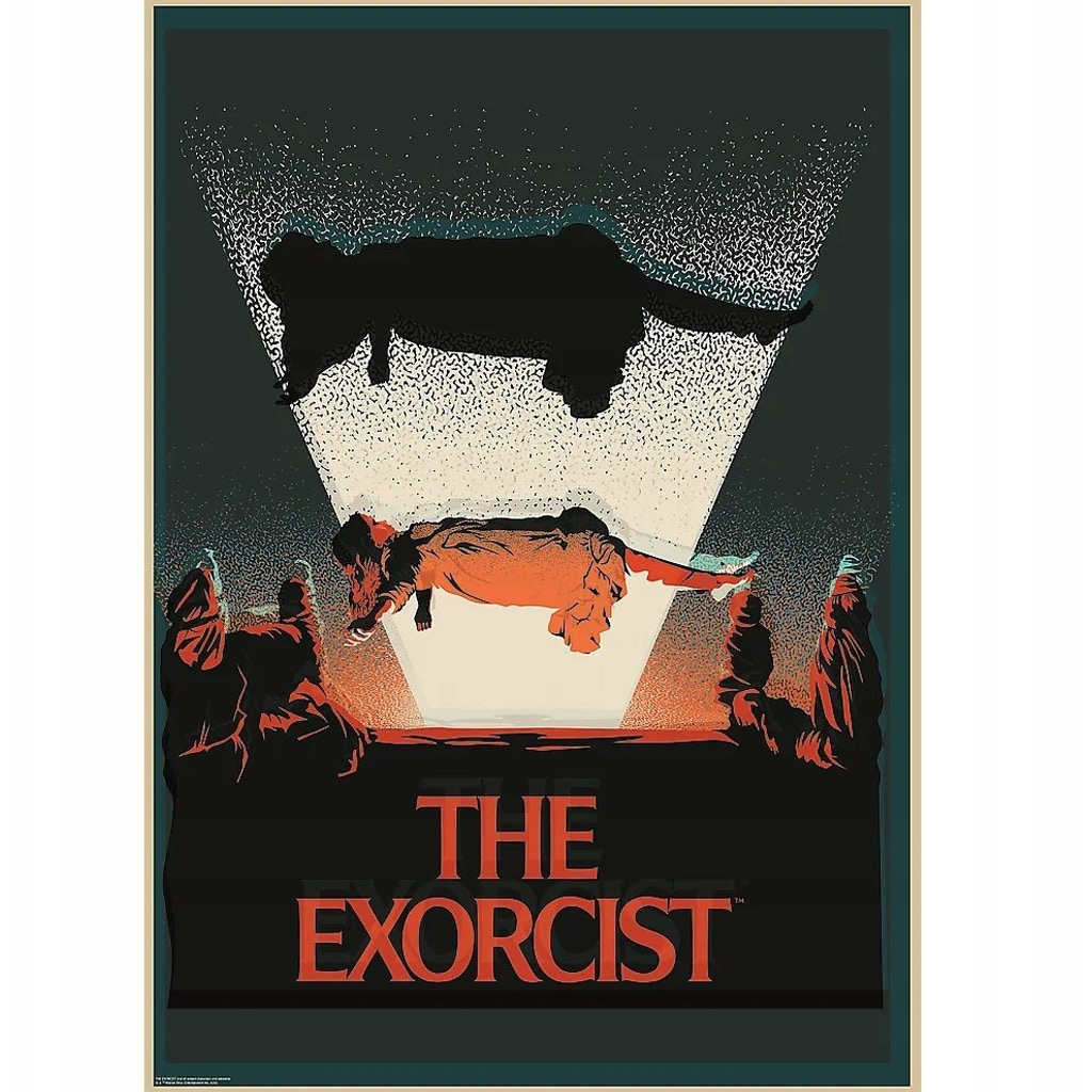 Halle des Grauens Der Exorzist Premium Plus 1000-teiliges Puzzle - Trefl kép 2