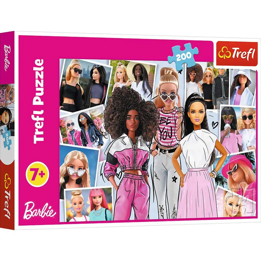 Barbie: The Movie - Barbie a Mattel világában 200db-os puzzle - Trefl kép 1