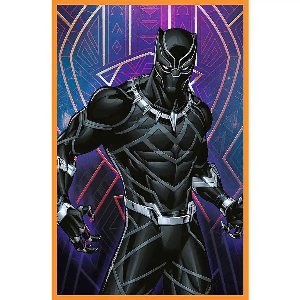 Avengers actionreicher Tag 3x80 Teile Puzzle - Trefl kép 4