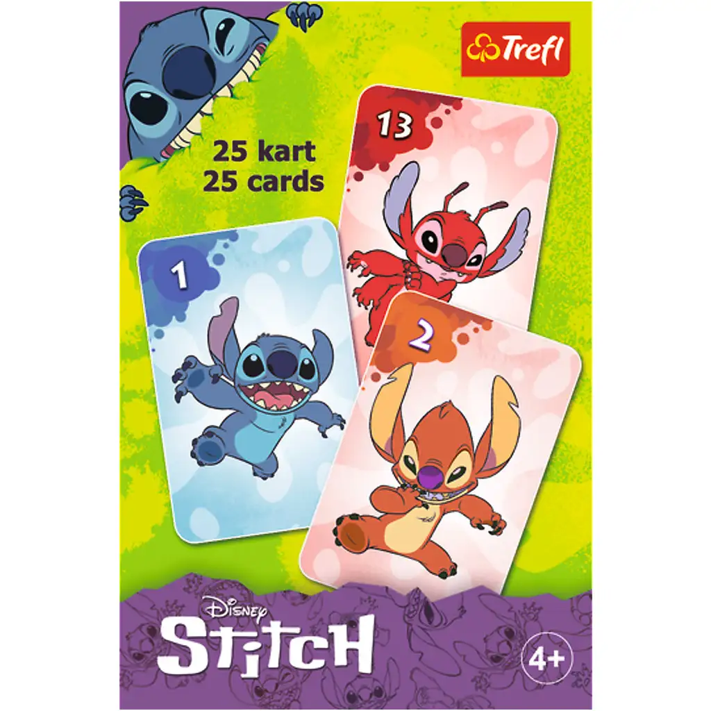 Disney: Stitch Schwarzer Peter Kartenspiel - Trefl