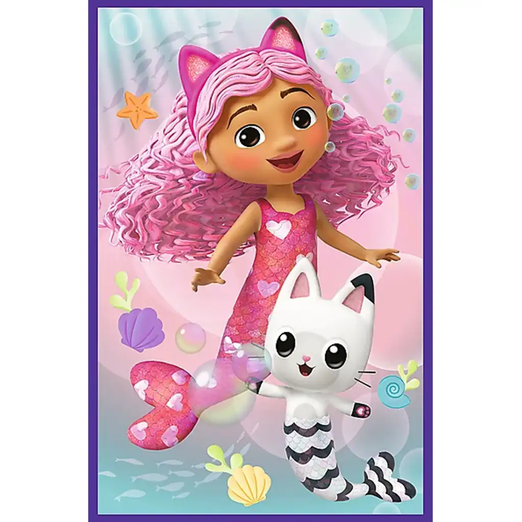 Gabis Puppenhaus bunte Tage 3x80 Teile Puzzle - Trefl kép 3