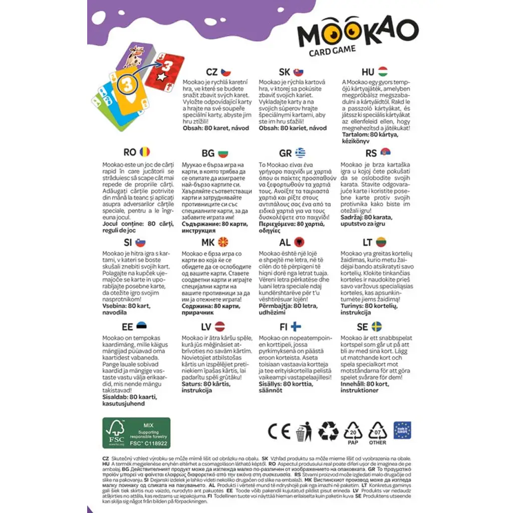 Mookao Kuh-Kartenspiel - Trefl kép 3