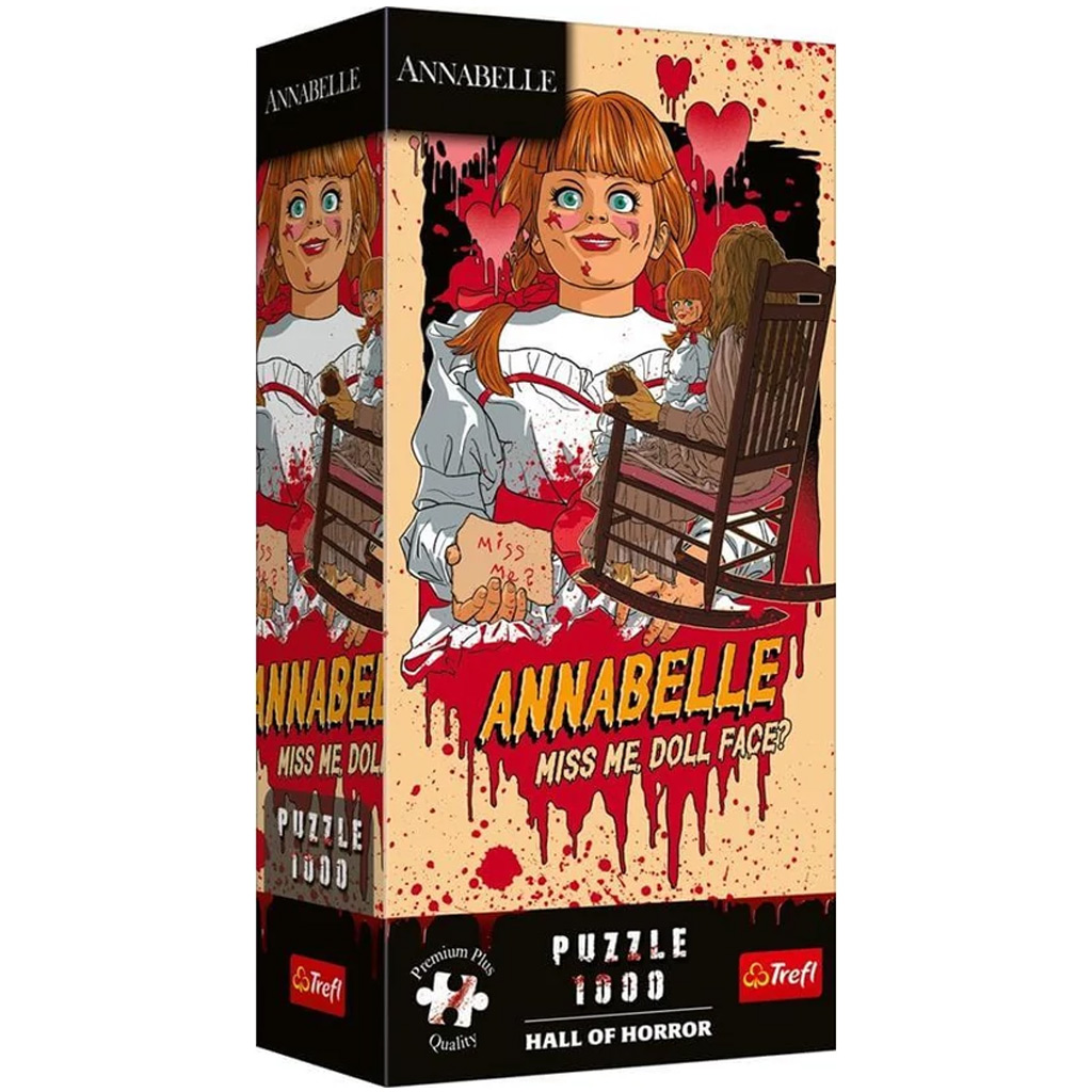 Halle des Grauens Annabelle Premium Plus 1000-teiliges Puzzle - Trefl