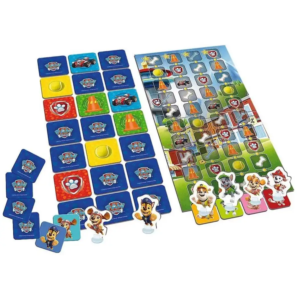 Paw Patrol Hunde-Rennen Gesellschaftsspiel - Trefl kép 2