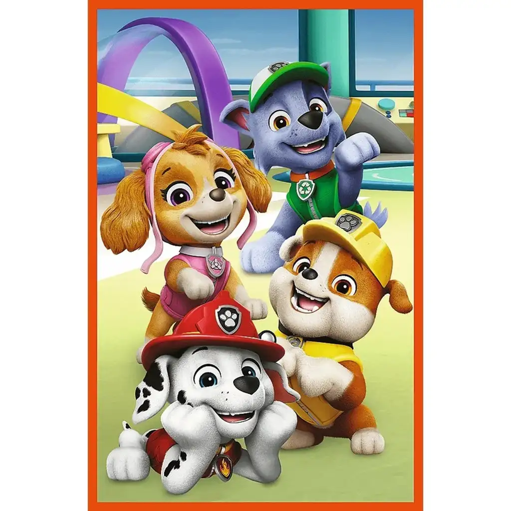 Paw Patrol lächelnde Hunde 3x80 Teile Puzzle - Trefl kép 3