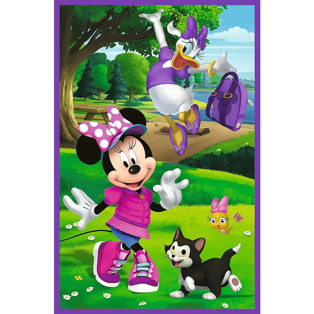 Disney: Minnie egér és barátai 3x80db-os puzzle - Trefl kép 3