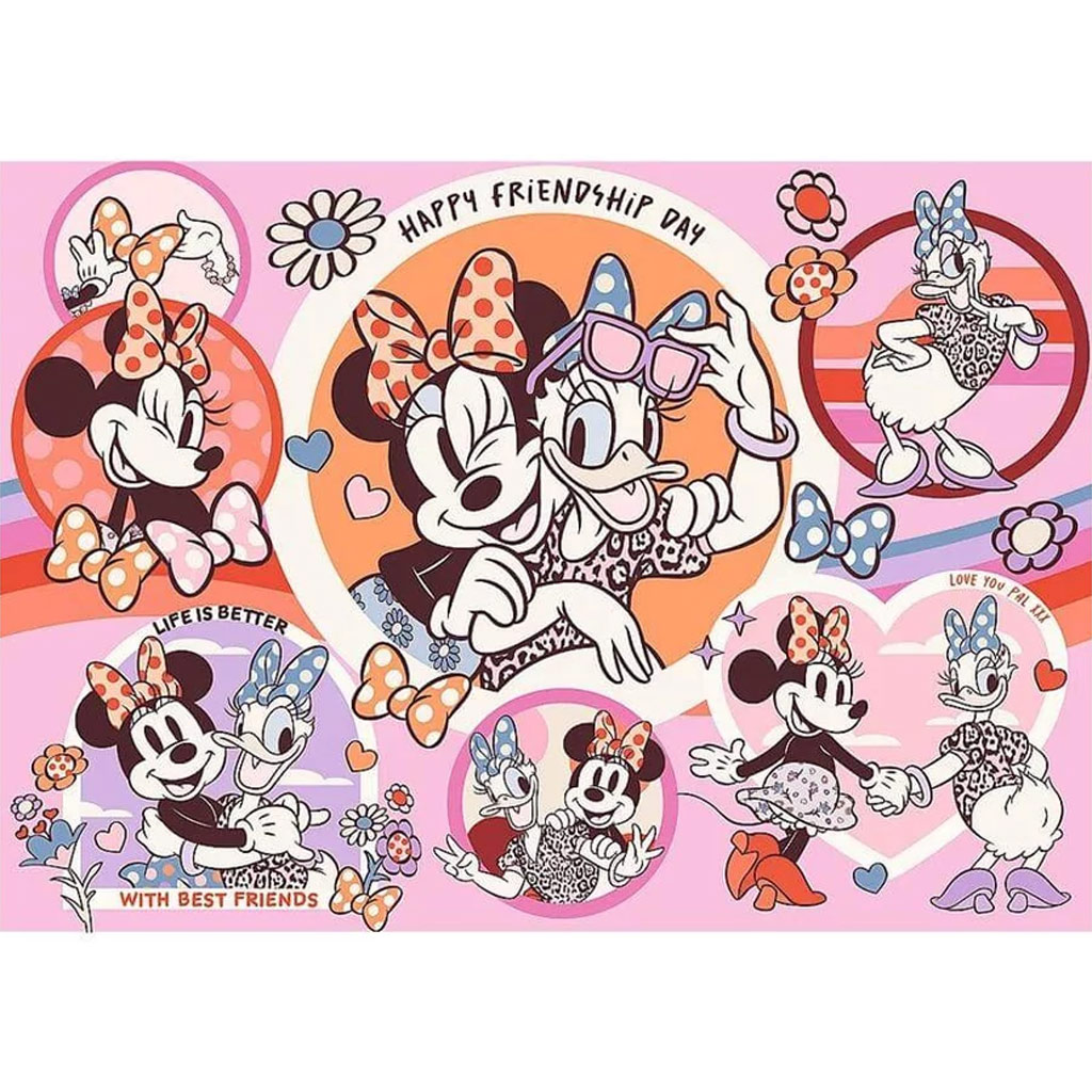 Minnie Maus und Daisy Duck – beste Freundinnen, 200-teiliges Puzzle - Trefl kép 2