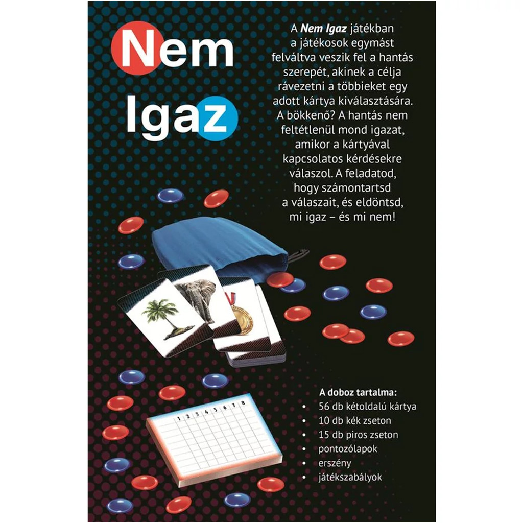 Gesellschaftsspiel "Nicht wahr" - Trefl kép 3