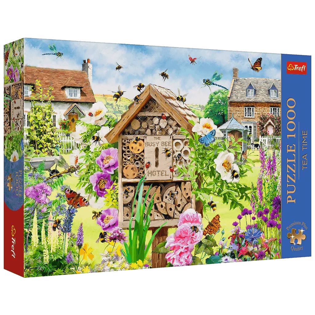 Das Zuhause der Bienen – 1000-teiliges Puzzle in Premium-Plus-Qualität – Trefl