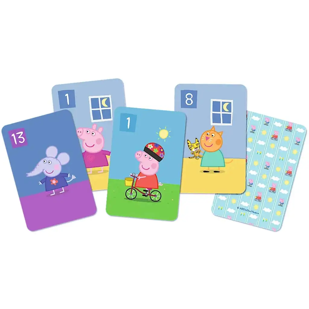 Peppa Wutz: Schwarzer Peter Kartenspiel - Trefl kép 2
