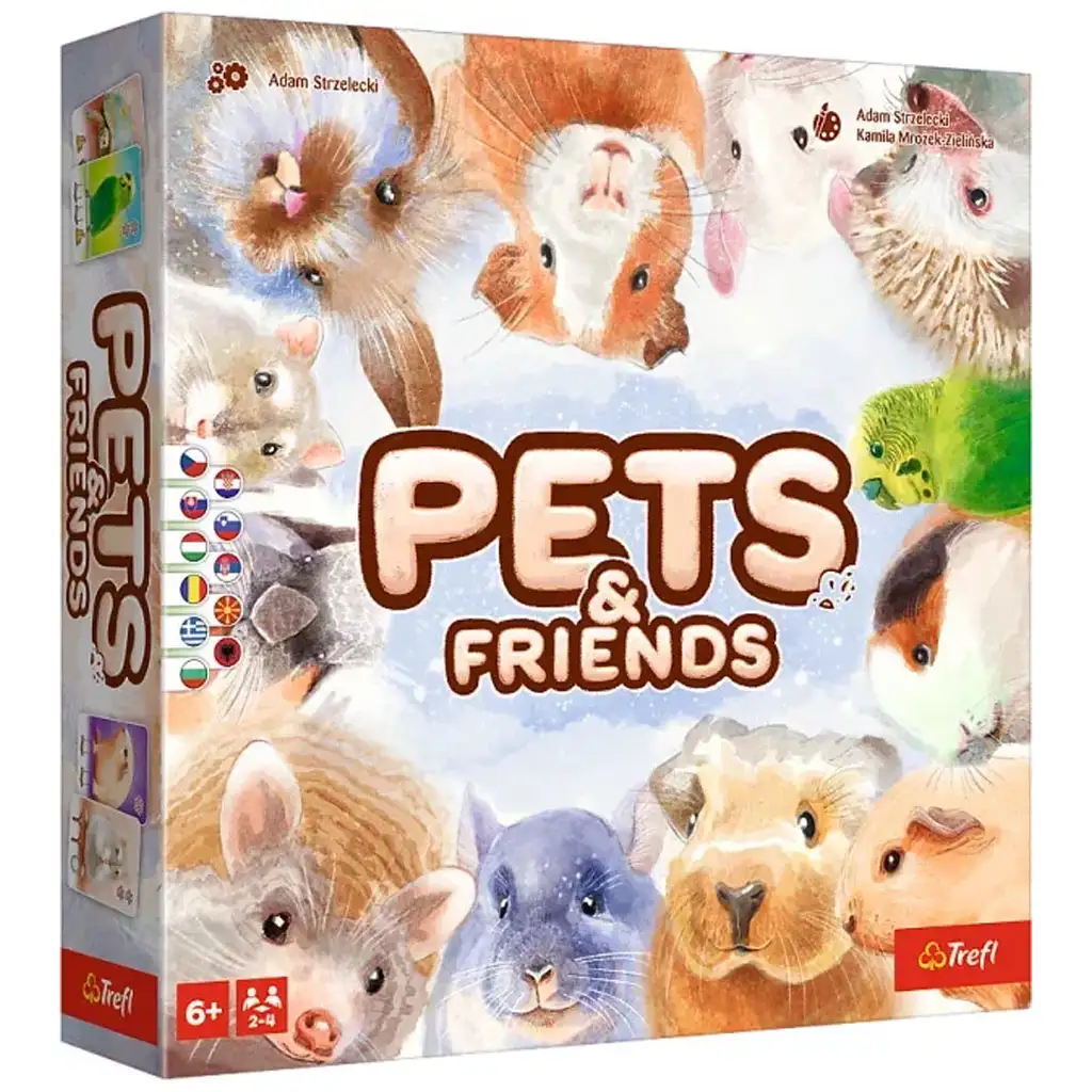 Kleintiere und ihre Freunde Gesellschaftsspiel - Trefl