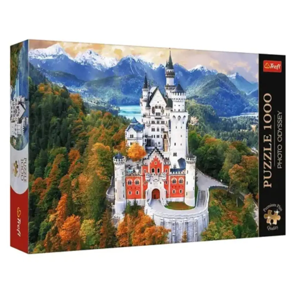 Neuschwanstein Foto-Odyssee 1000-teiliges Premium-Puzzle - Trefl