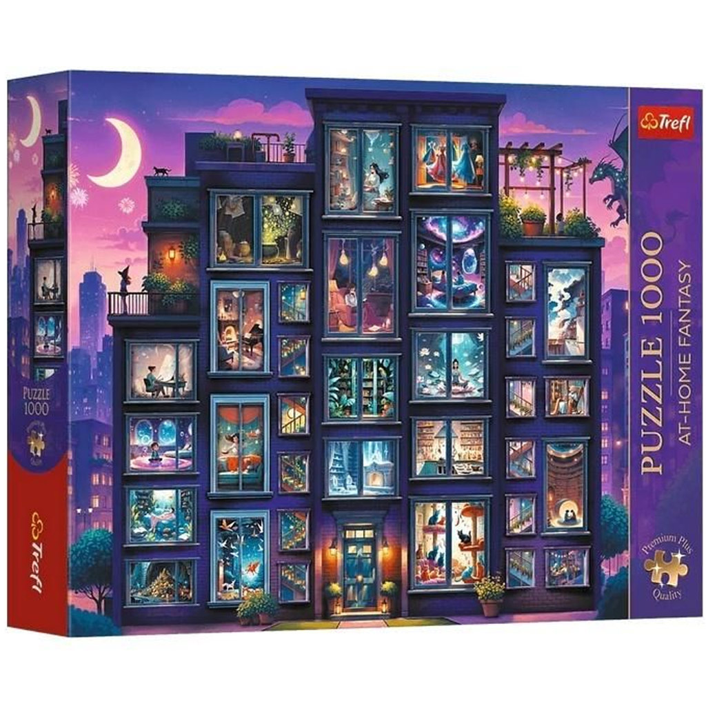 Nacht voller Geschichten Premium Plus 1000-teiliges Puzzle - Trefl