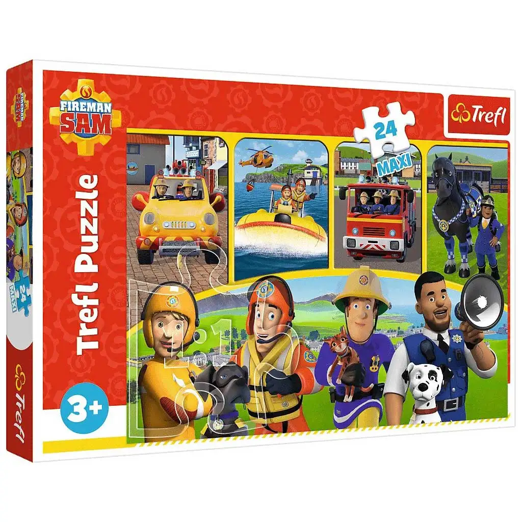 Sam der Feuerwehrmann 24-teiliges Maxi-Puzzle - Trefl