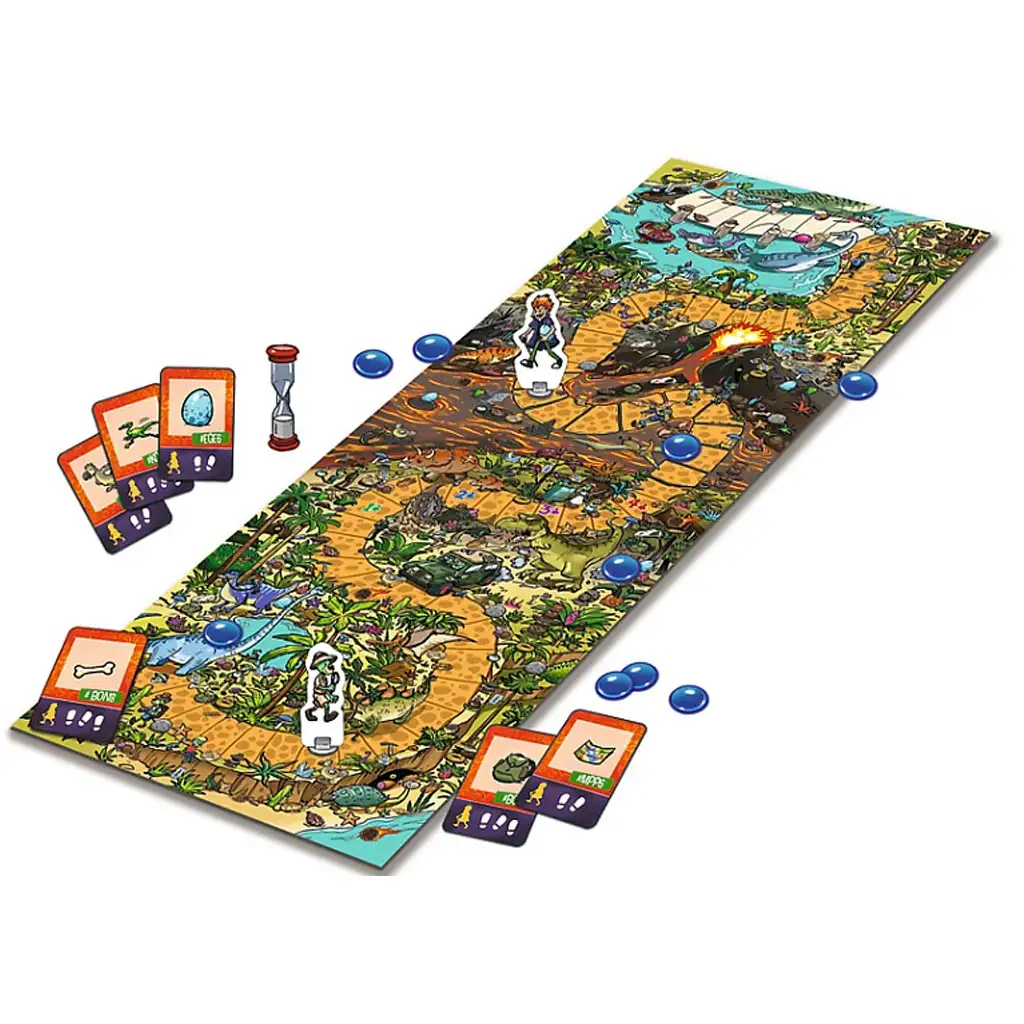 Spy Guy Junior Dino Brettspiel - Trefl kép 2