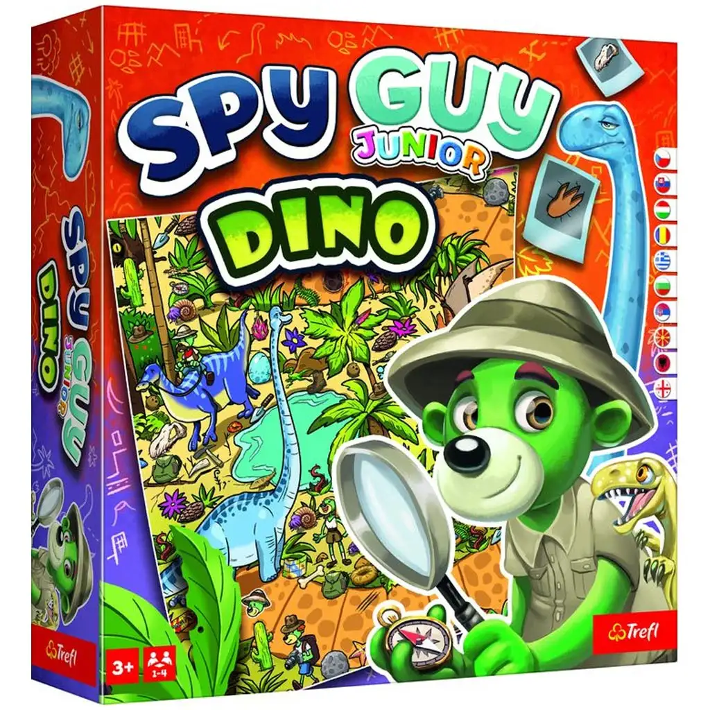 Spy Guy Junior Dino Brettspiel - Trefl