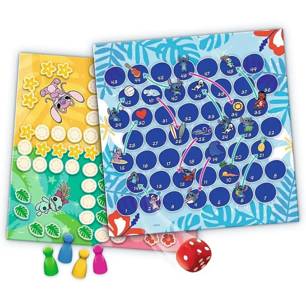 Disney: Stitch 2-in-1 Spielesammlung - Trefl kép 2