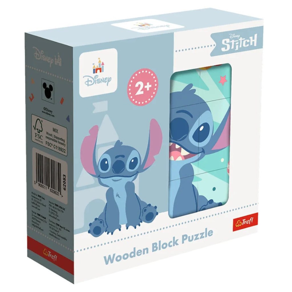 Stitch 9-teiliges Würfelpuzzle - Trefl