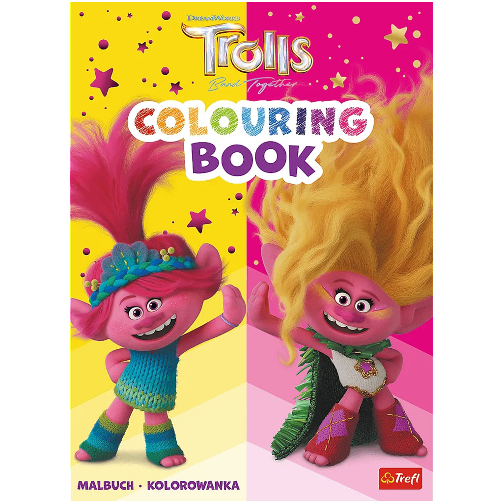 Trolls Malbuch - Trefl