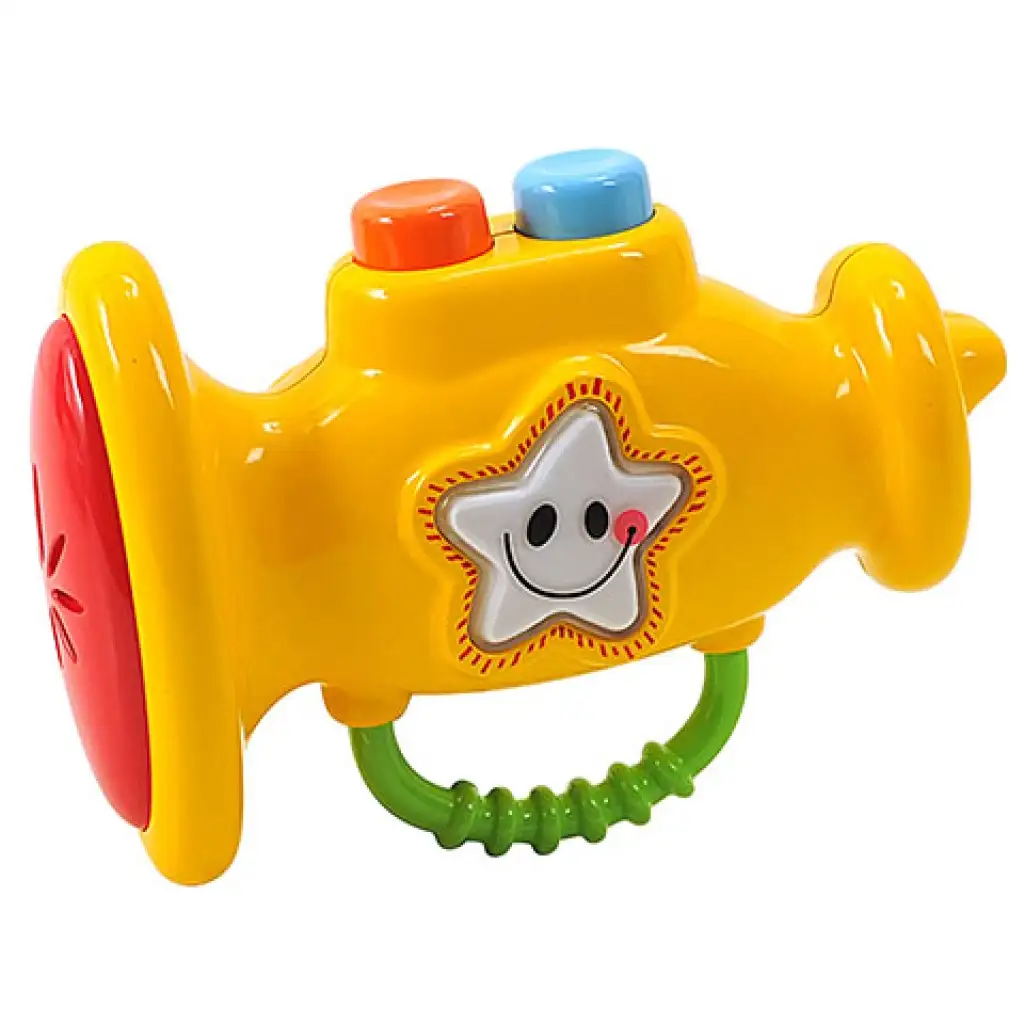 Playgo: Baby-Instrument mit Trompetenklang kép 2