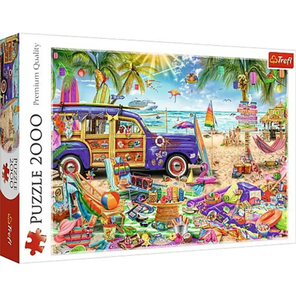 Tropische Entspannung 2000-teilige Puzzle - Trefl