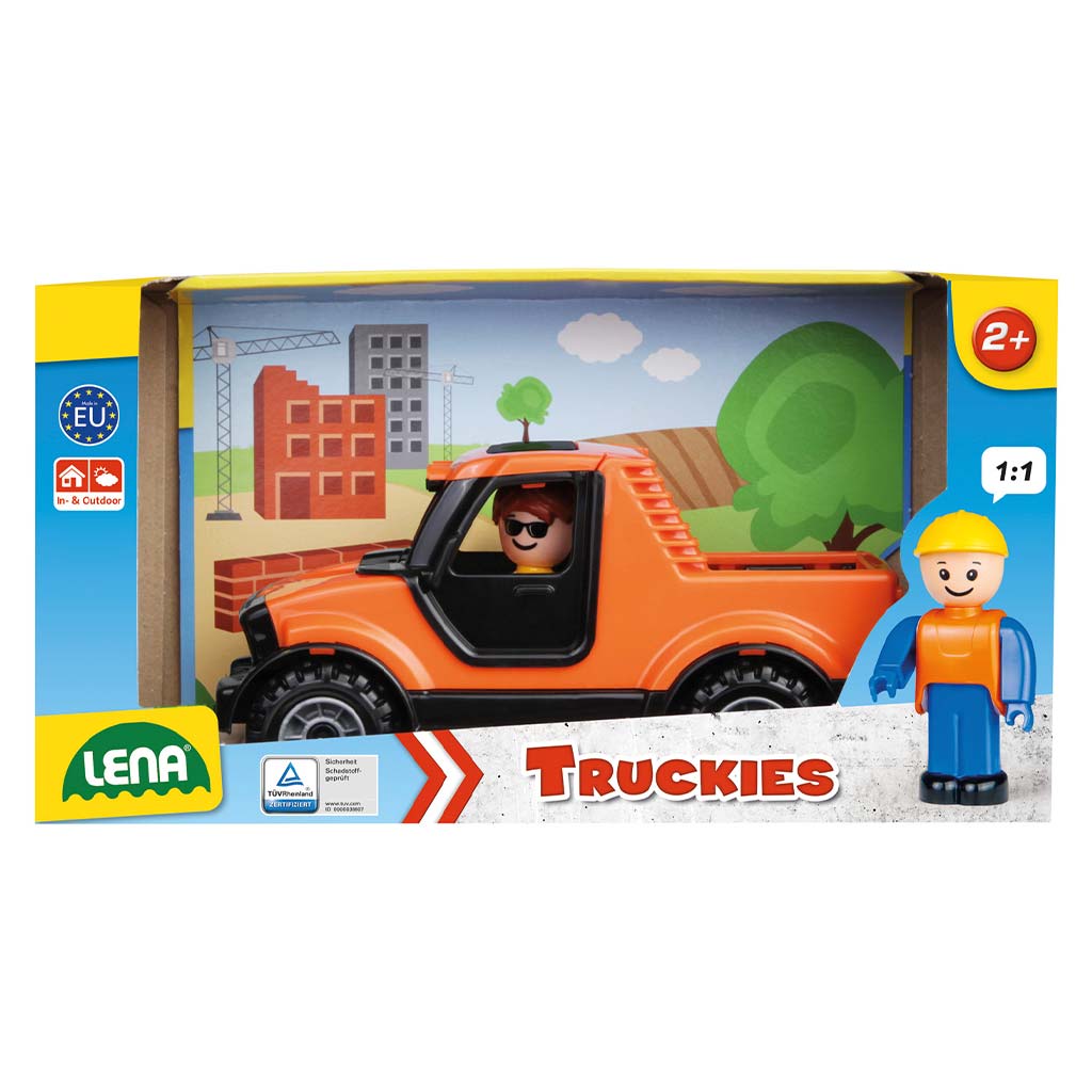 Lena: Truckies Pickup-Auto mit Kasten, 20 cm