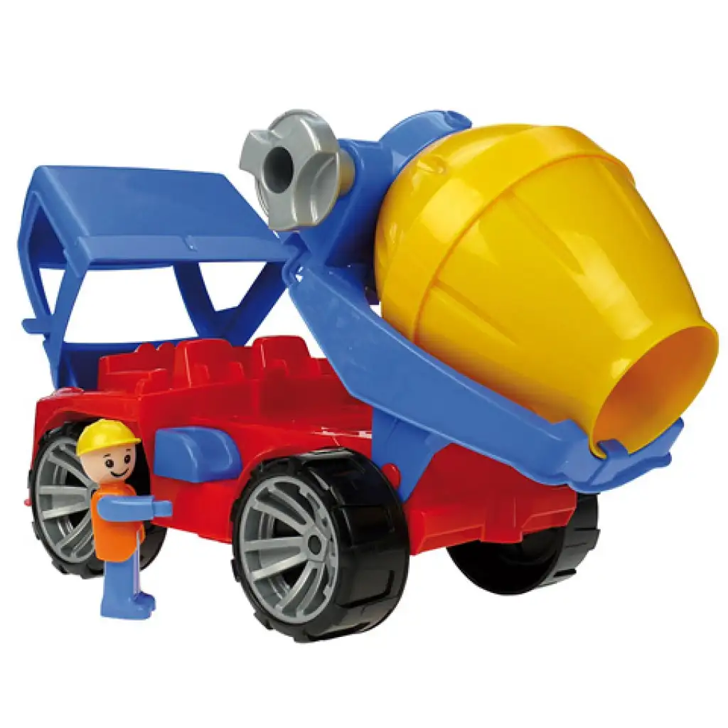 LENA: Truxx Betonmischer mit Figur 27cm kép 2