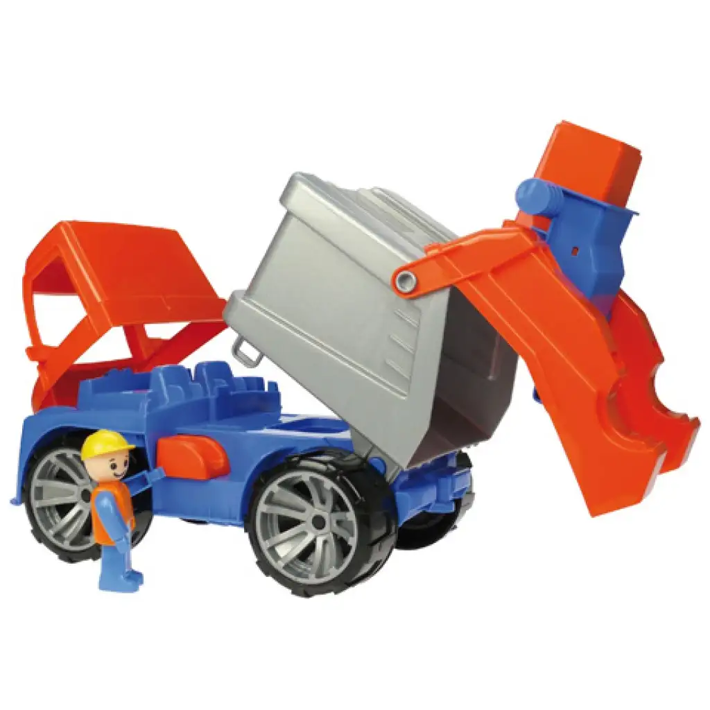 LENA: Truxx Müllwagen mit Figur 30cm kép 2