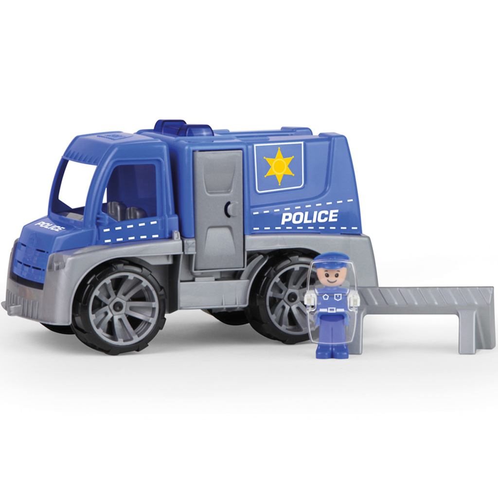 LENA: Truxx Polizeiauto mit Zubehör in der Box, 39 cm kép 2