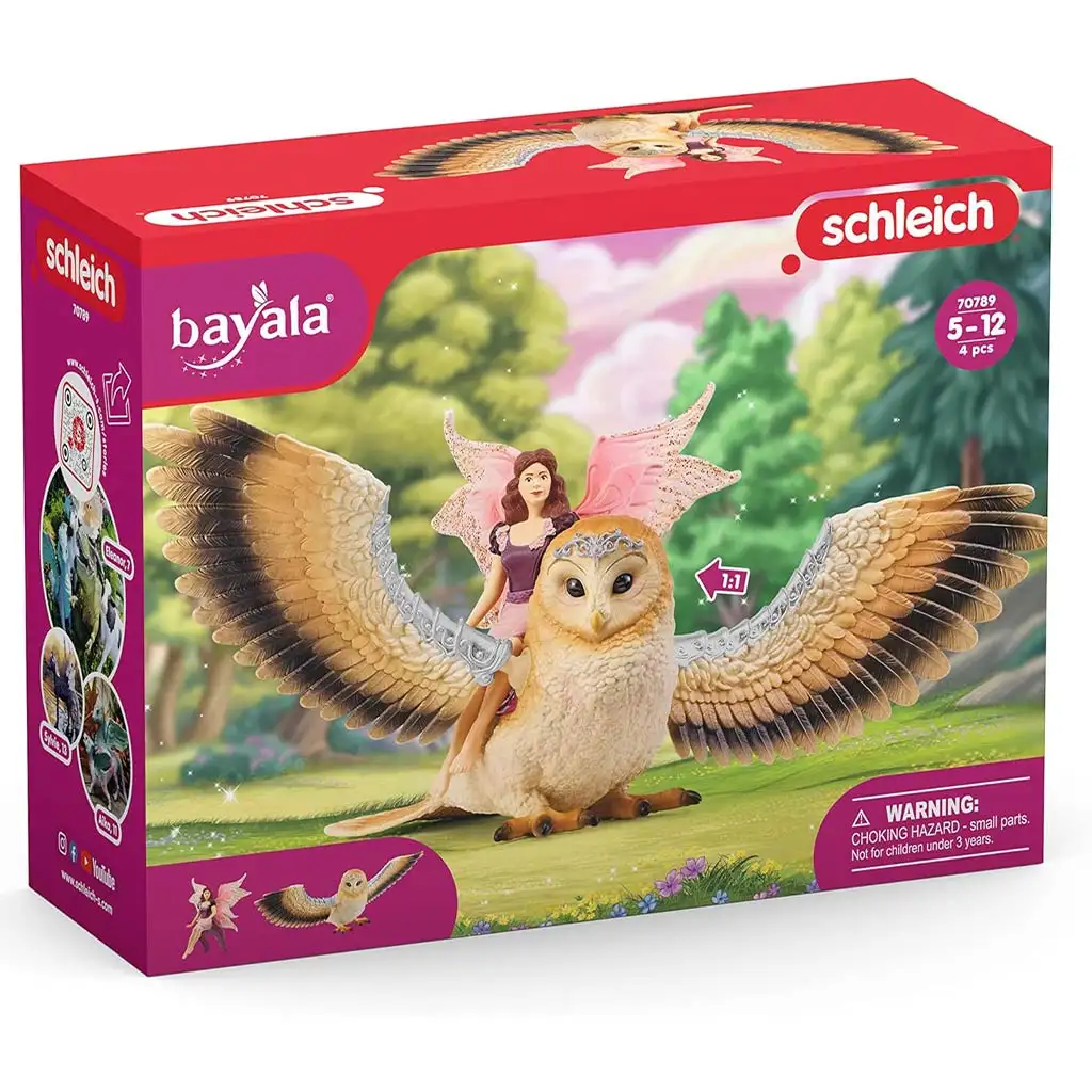 Schleich: Feenreiterin auf Eule Set (70789)