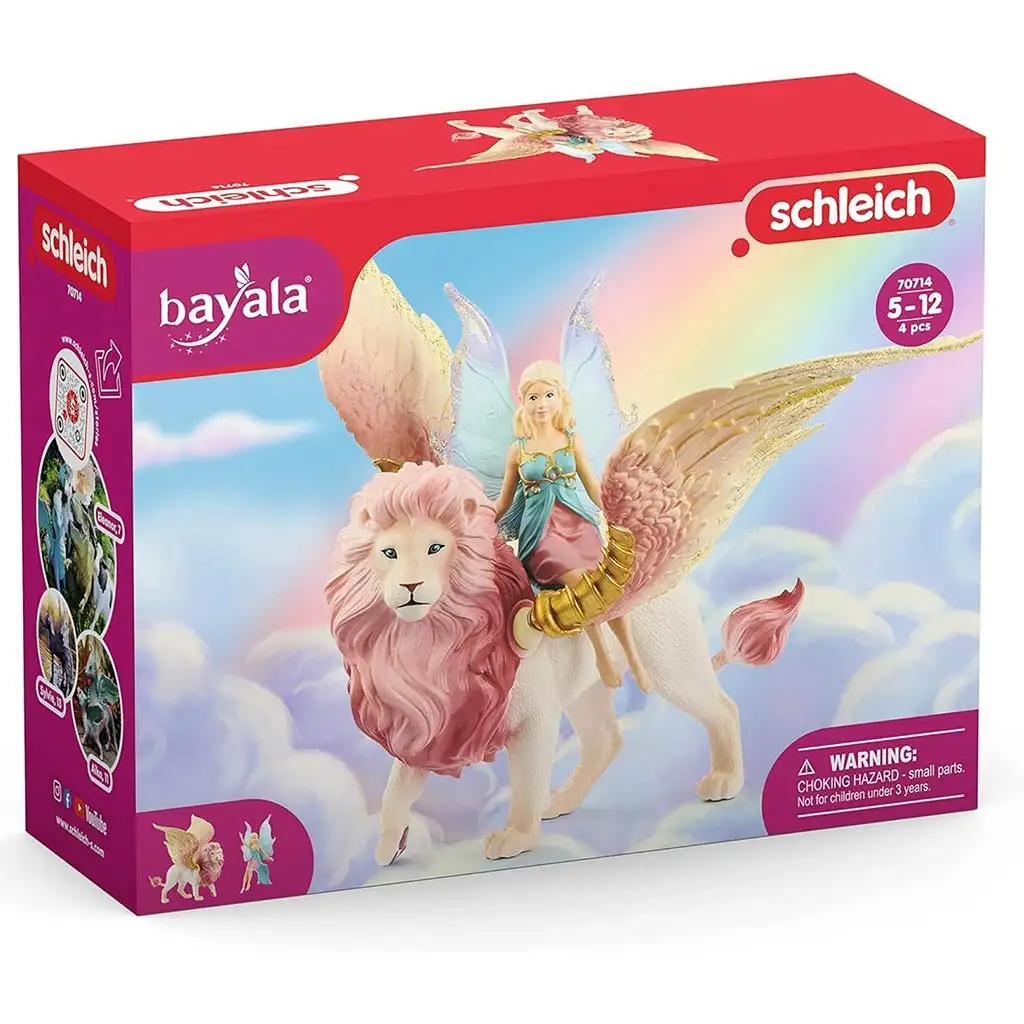 Schleich: Feenlöwe mit Flügeln Set (70714)