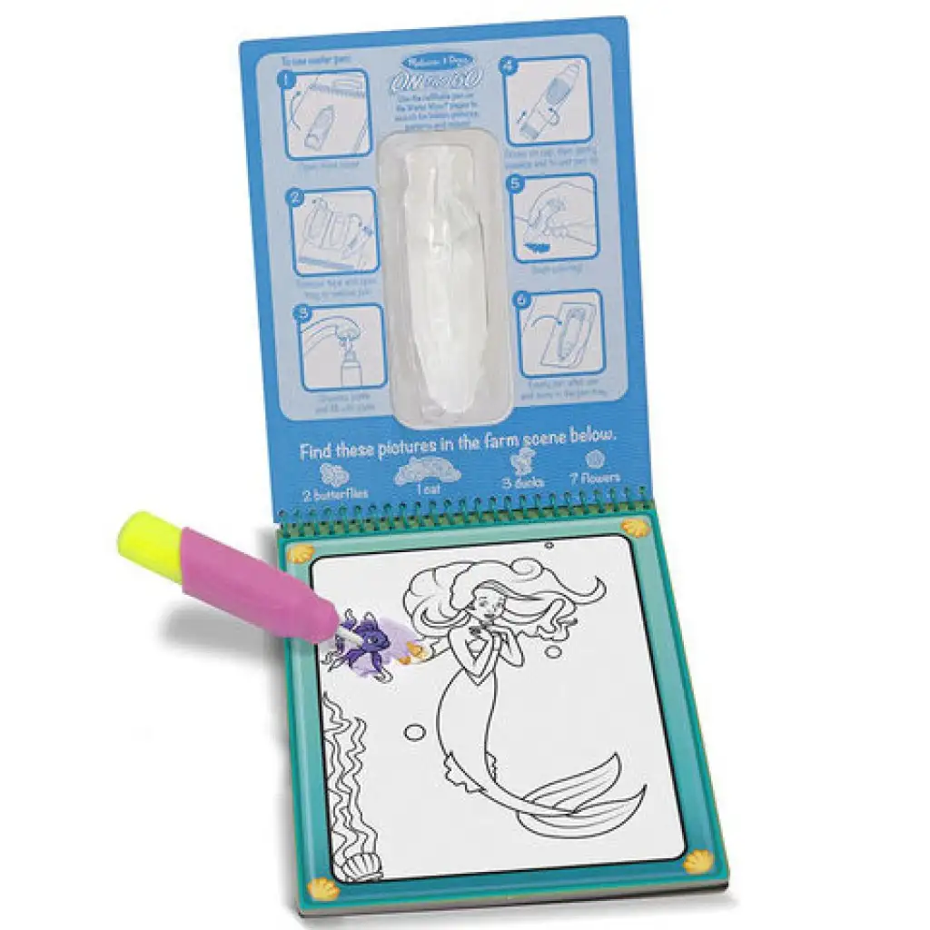 Feen zeichnen mit Wasser kreatives Spiel - Melissa & Doug kép 2