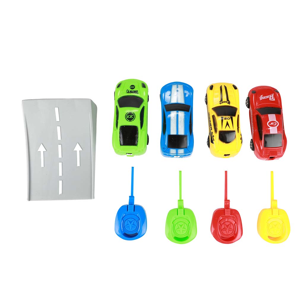 Turbo Racers Sportwagen mit Abschussvorrichtung, verschiedene Farben, 1 Stück kép 2