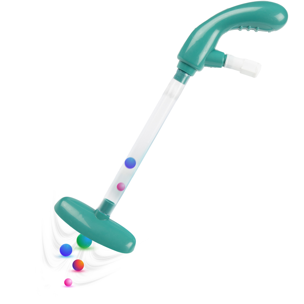 Türkisfarbener Staubsauger mit Ton- und Lichteffekten. kép 3