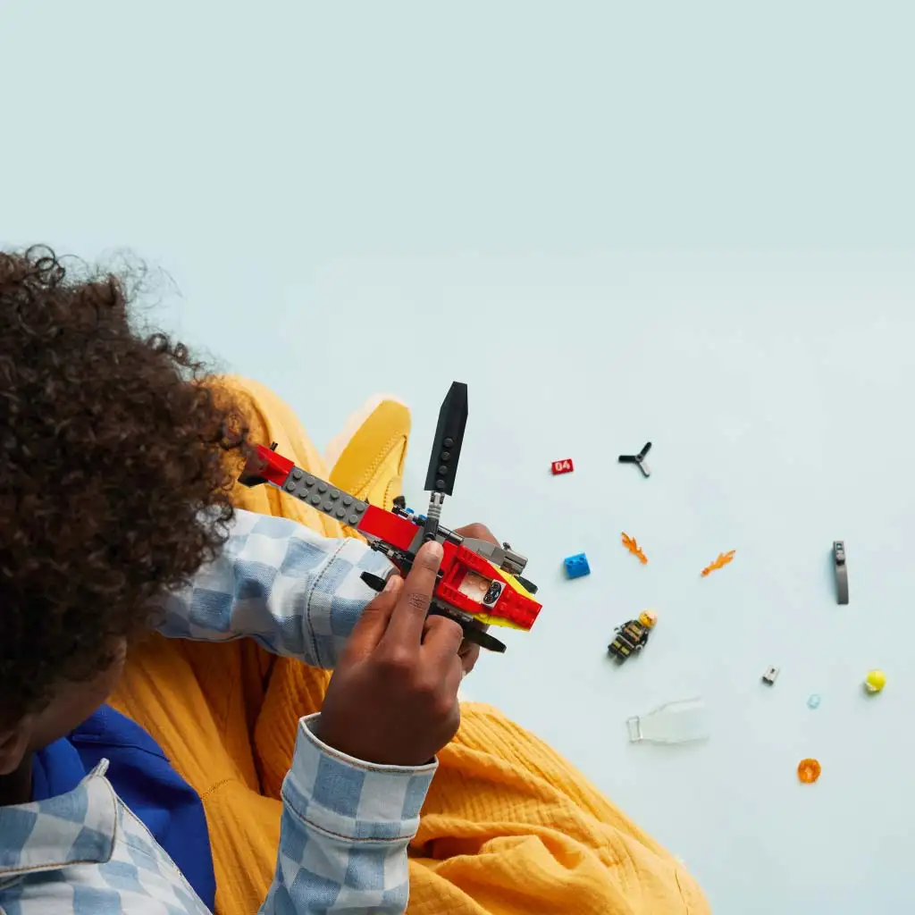 LEGO® City: Feuerwehr-Rettungshubschrauber (60411) kép 3