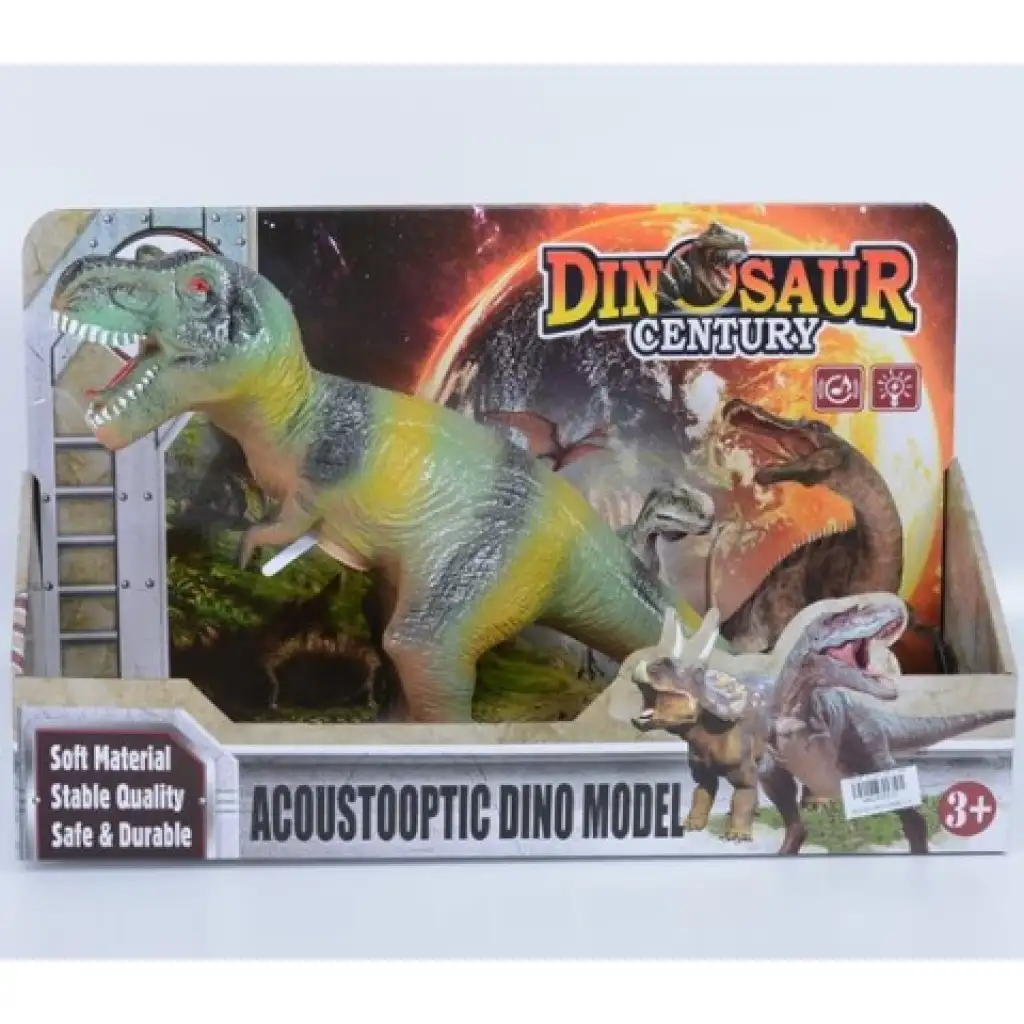 Tyrannosaurus Rex játékfigura fénnyel és hanggal kép 1