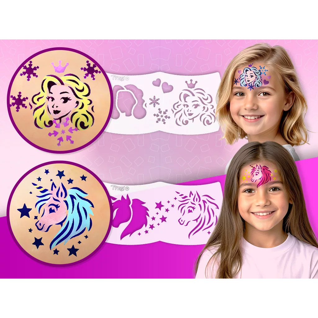TyToo: Mein erstes Gesichtsbemalungs-Set – Prinzessinnen und Einhörner kép 2