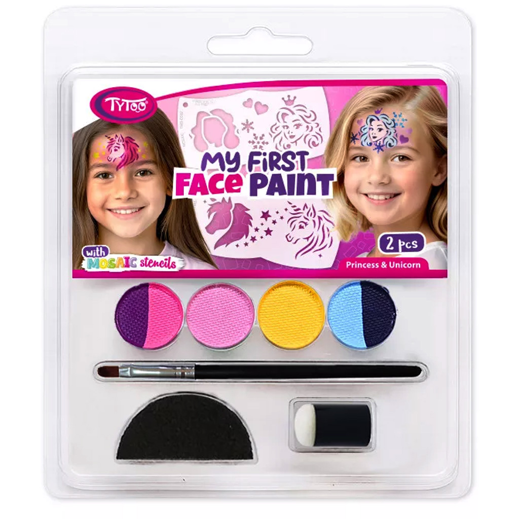TyToo: Mein erstes Gesichtsbemalungs-Set – Prinzessinnen und Einhörner