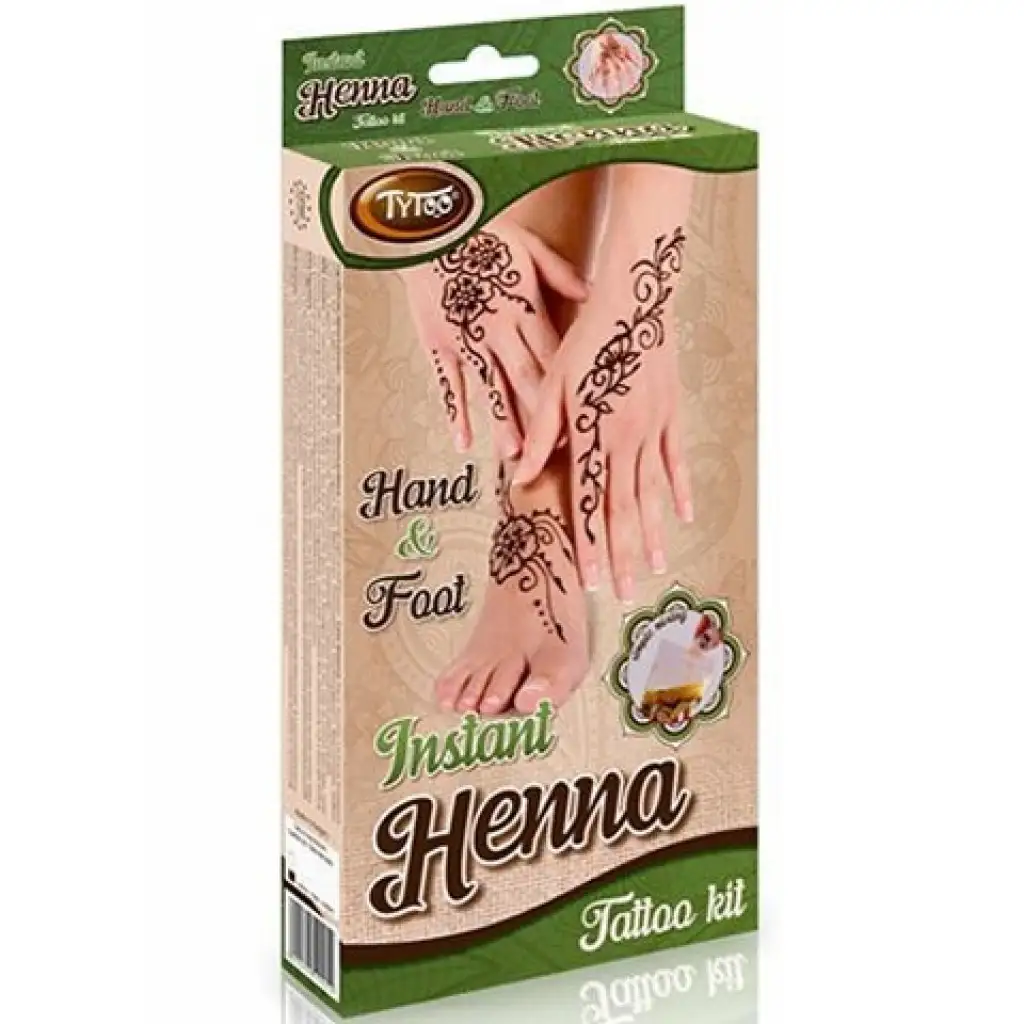 TyToo: Instant Henna szett Kéz és láb mintákkal kép 1