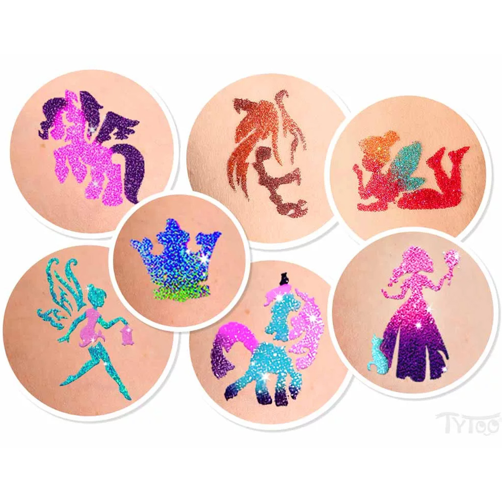 TyToo: LilyCorn Glitzertattoo-Set kép 3