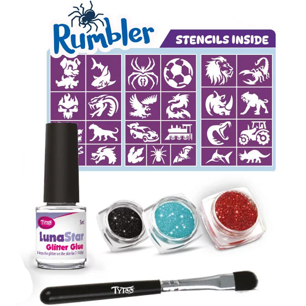 TyToo: Rumbler Glitzertattoo-Set kép 2