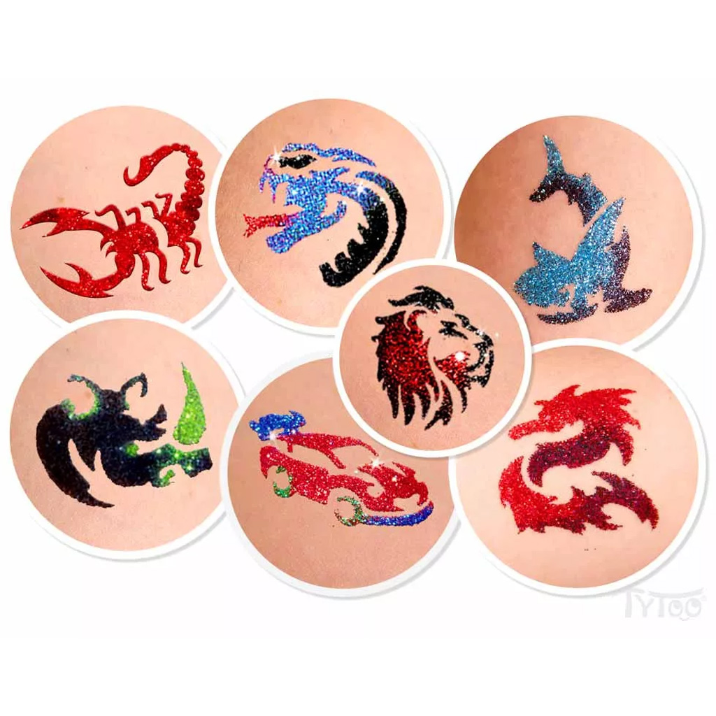 TyToo: Rumbler Glitzertattoo-Set kép 3