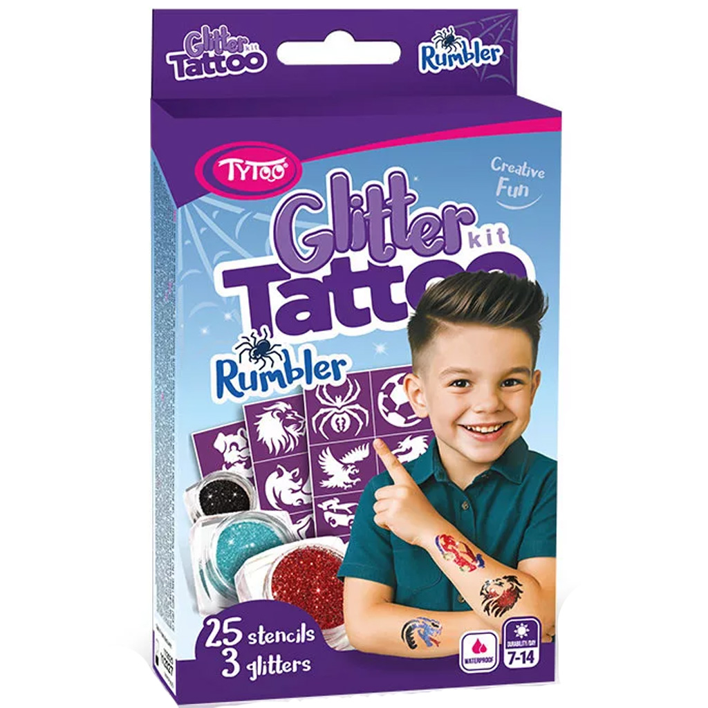 TyToo: Rumbler Glitzertattoo-Set