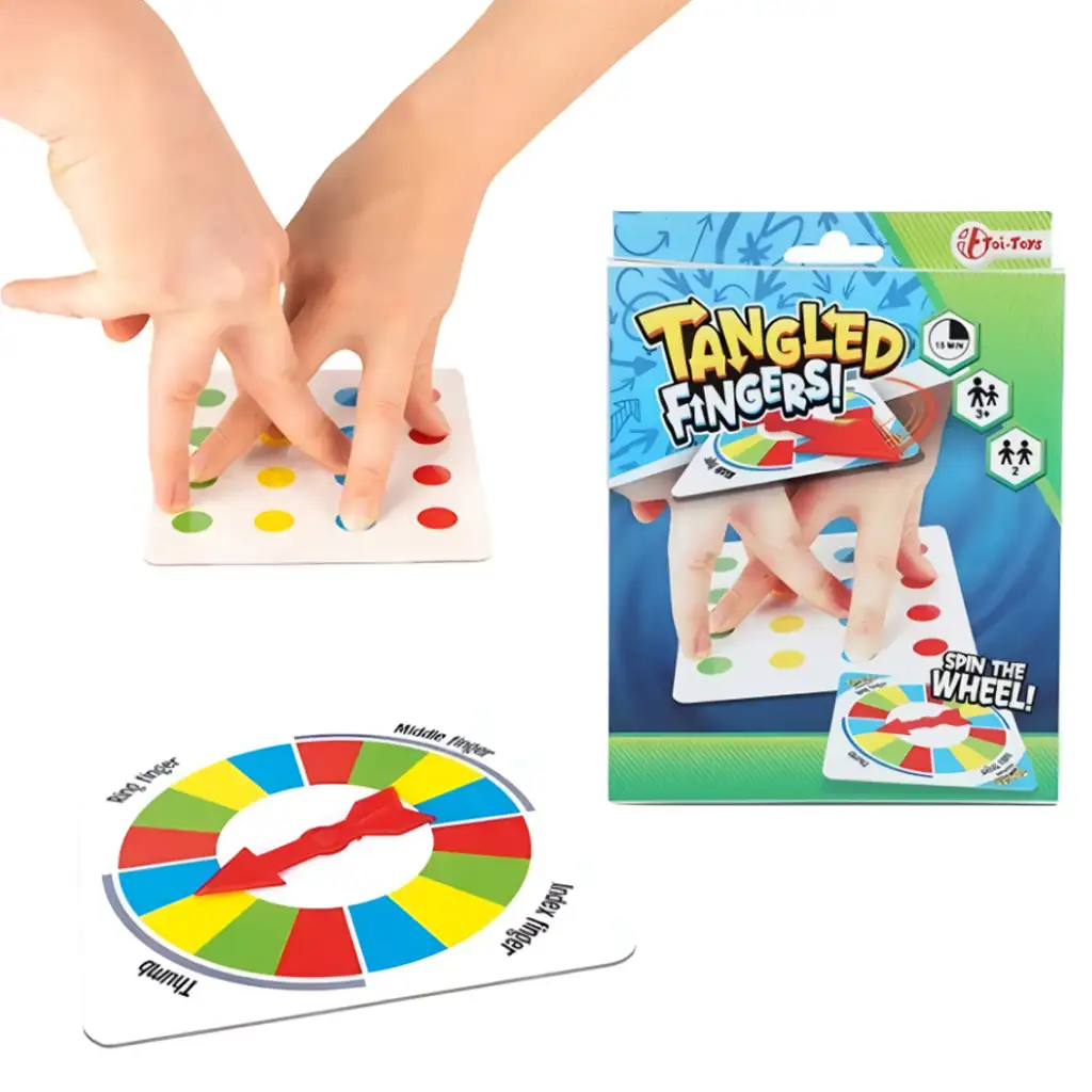 Finger-Twister-Brettspiel