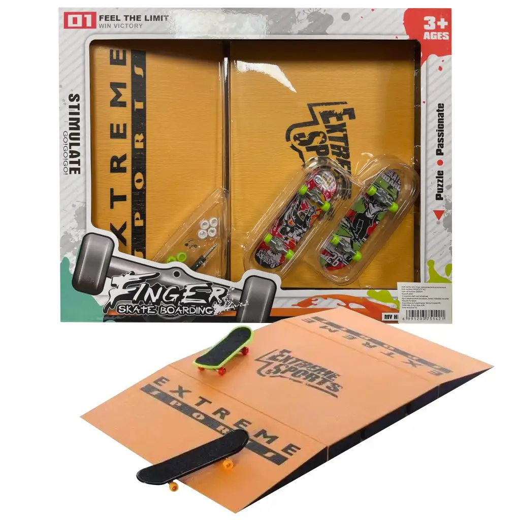 Feel the Limit Fingerskateboard-Set mit Limit Extreme Bahnelement kép 2
