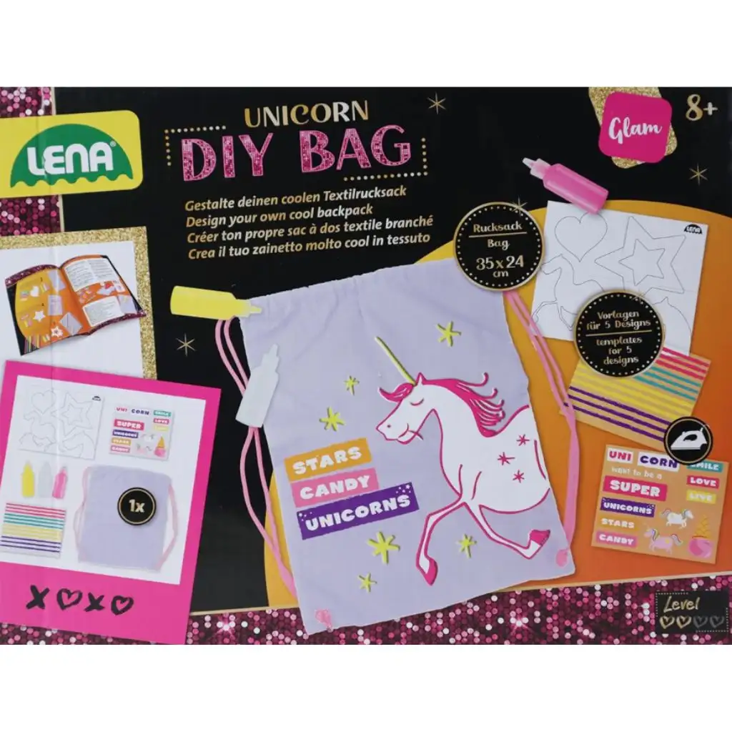 LENA: DIY kreatives Turnbeutel-Set kép 3