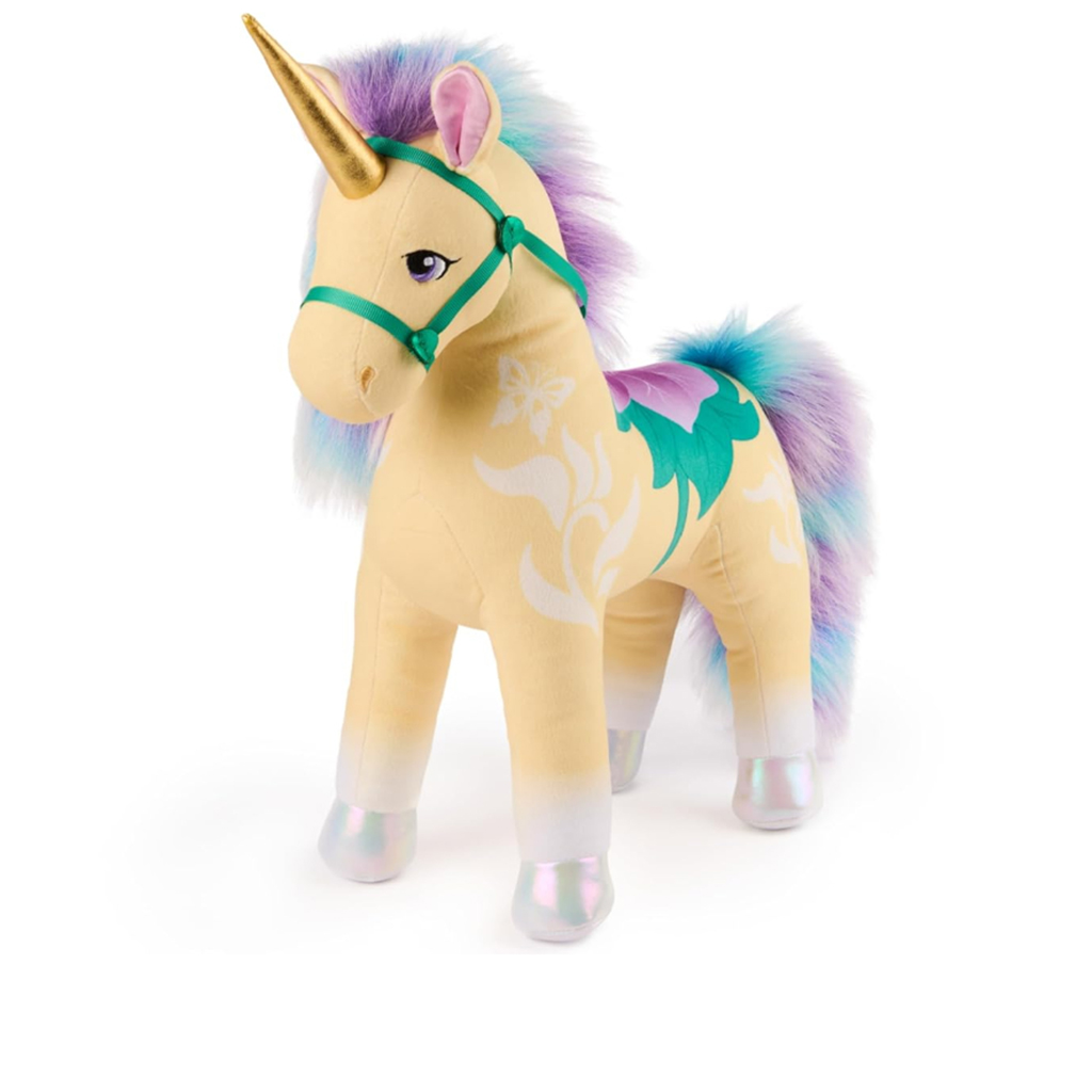 Einhorn Akademie: Leaf Einhorn 38 cm Plüschfigur – Spin Master kép 3